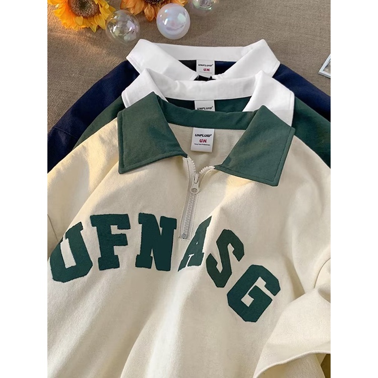 Áo Thun Polo Ngắn Tay Dáng Rộng Thời Trang Hàn Quốc Dành Cho Nam Và Nữ áo polo nam form rộng áo thun nam có cổ