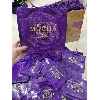 Túi giấy xách mỹ phẩm-túi giấy mocha