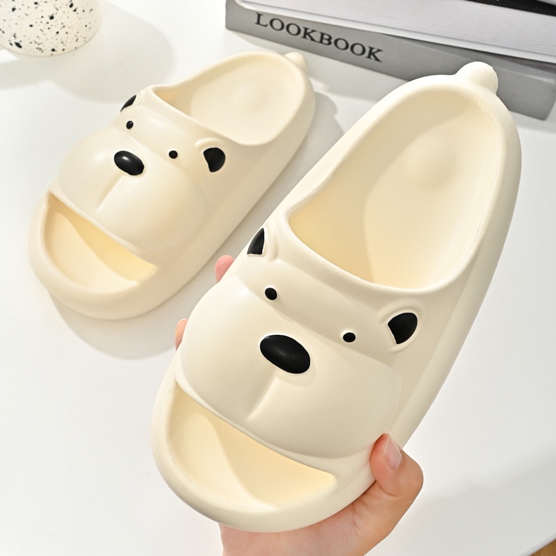 Dép Mềm Chống Trượt Họa Tiết Hoạt Hình Xinh Xắn Theo Phong Cách Mùa Hè