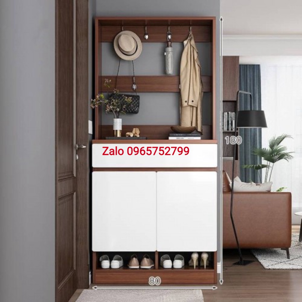 Tủ Giày + Giá Treo Quần Áo