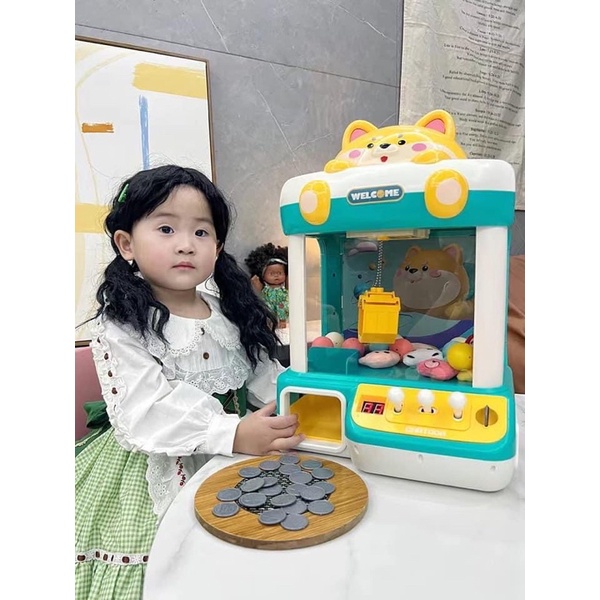 ĐỒ CHƠI MÁY GẮP THÚ BÔNG SIZE ĐẠI