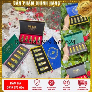 Combo 5 chai tinh dầu nước hoa DUBAI mini dạng lăn siêu thơm sẵn