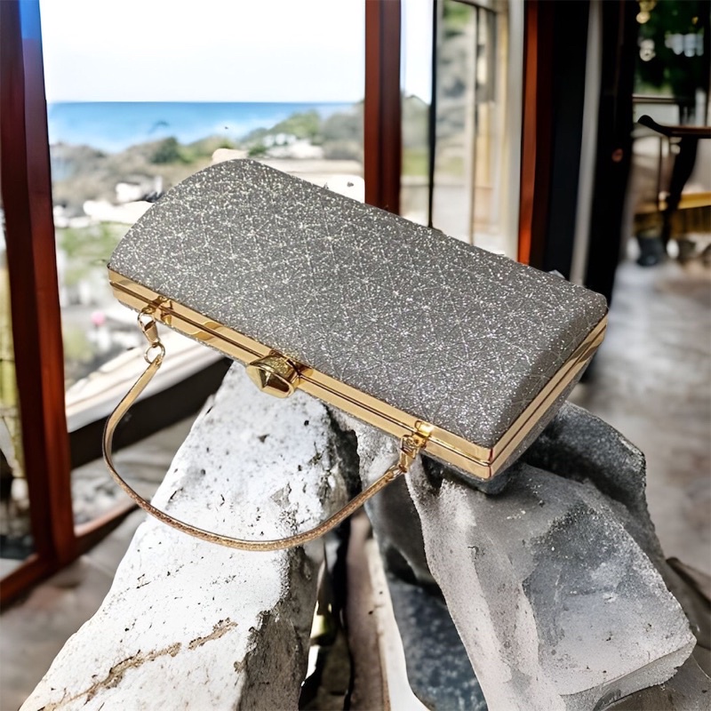 Bóp Đầm Đeo Vai Kết Hạt Thủ Công Hàng Cao Cấp Có Quai{ Nhận giao hoả tốc trong ngày khu vực tphcm}