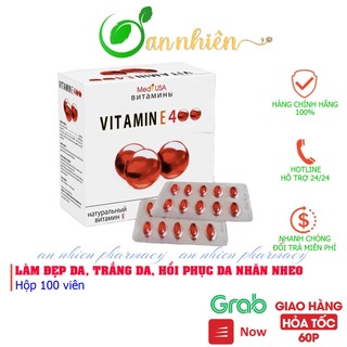 VITAMIN E ĐỎ - bổ sung vitamin E giúp làm đẹp da, trắng da, hồi phục da nhăn nheo