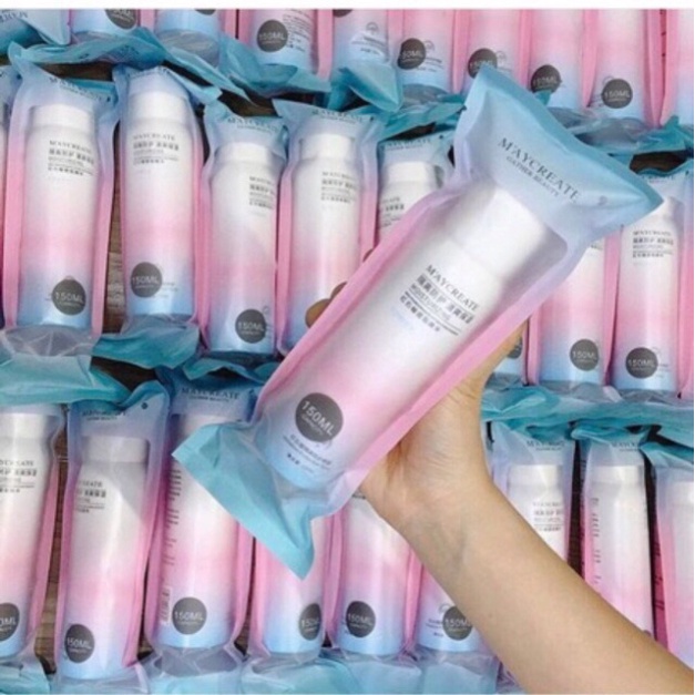 Xịt Chống Nắng Trắng Da Maycreate 150ml0
