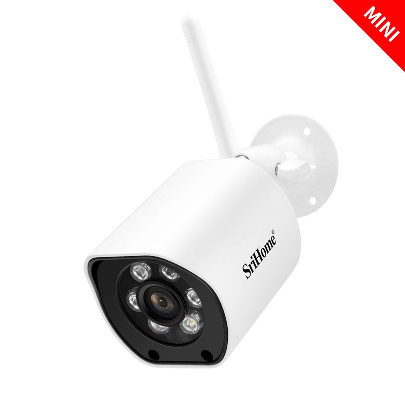 Camera Srihome SH034  5MP siêu nét wifi có màu ban đêm - đàm thoại 2 chiều