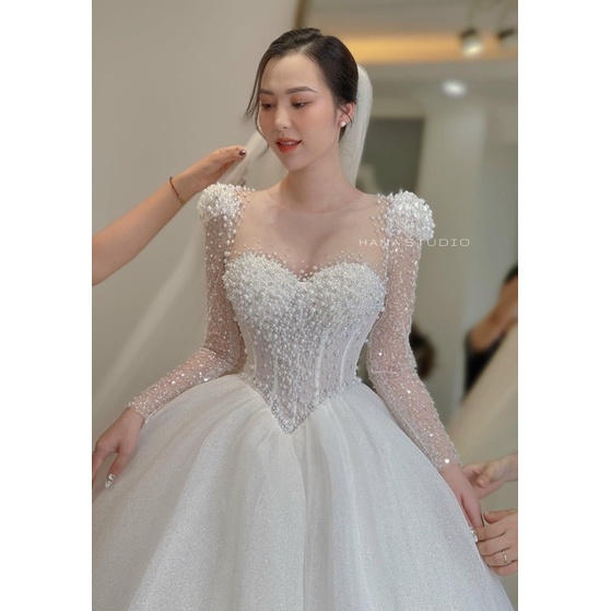 váy cưới bigsize xl-xxl