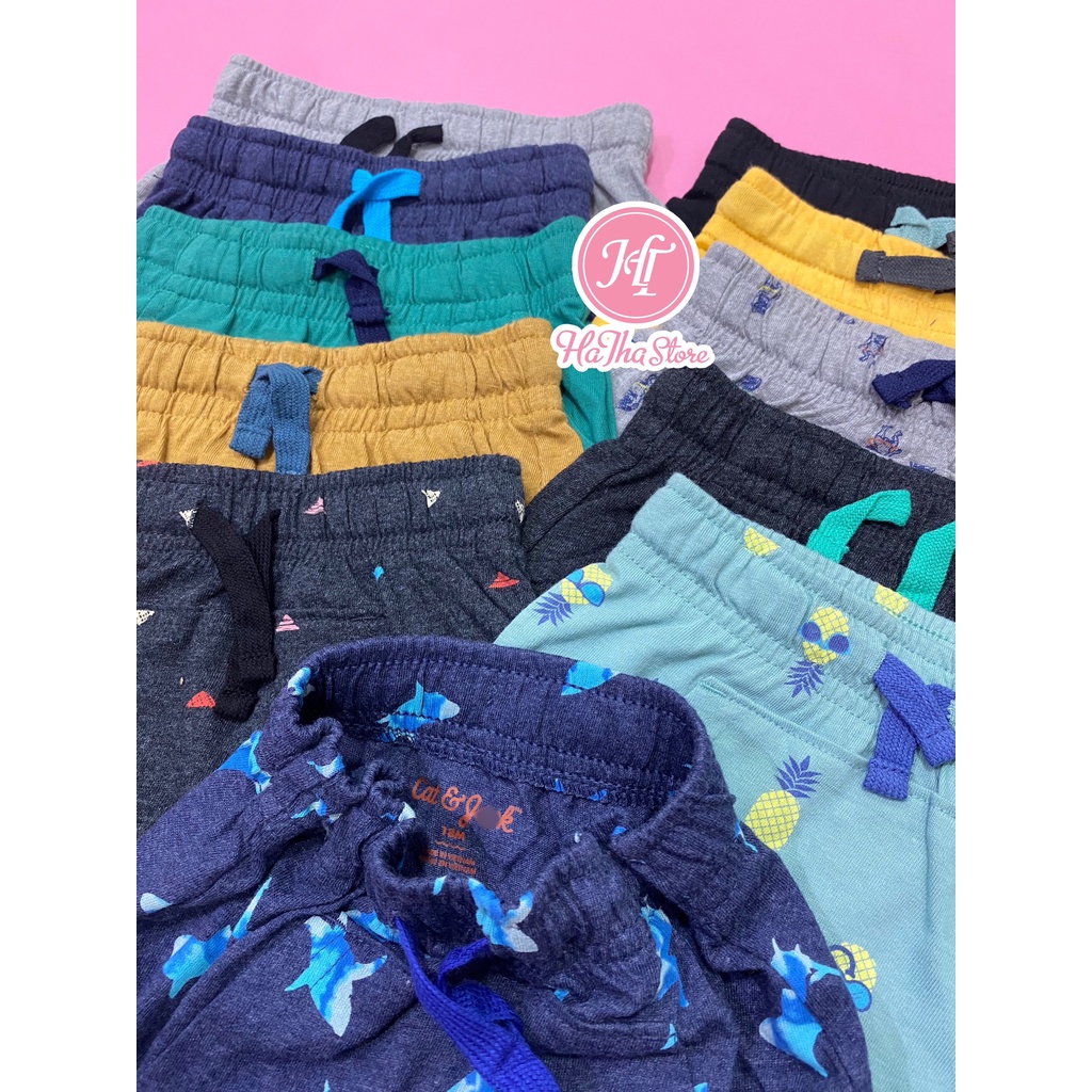 Quần short thun C4T&amp;J4CK cho bé trai (8-19kg)