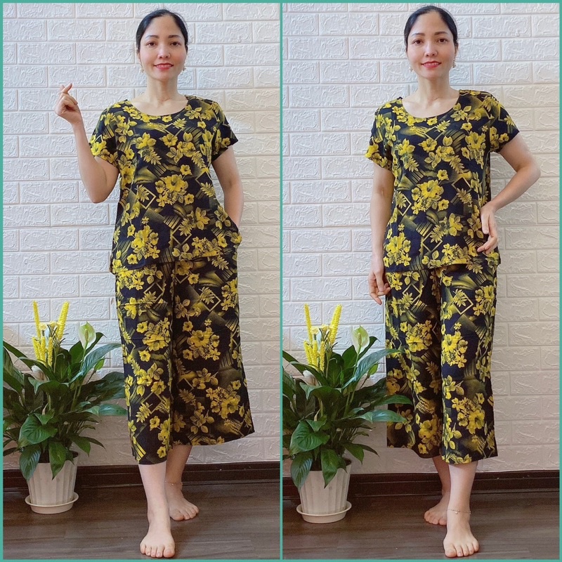 Đồ Bộ Trung Niên Bộ lanh Gia Huy Hàng Bigsize từ 64-75kg