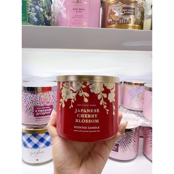 NẾN THƠM 3 BẤC  Bath & Body Work- Hàng Chính Hãng 100%