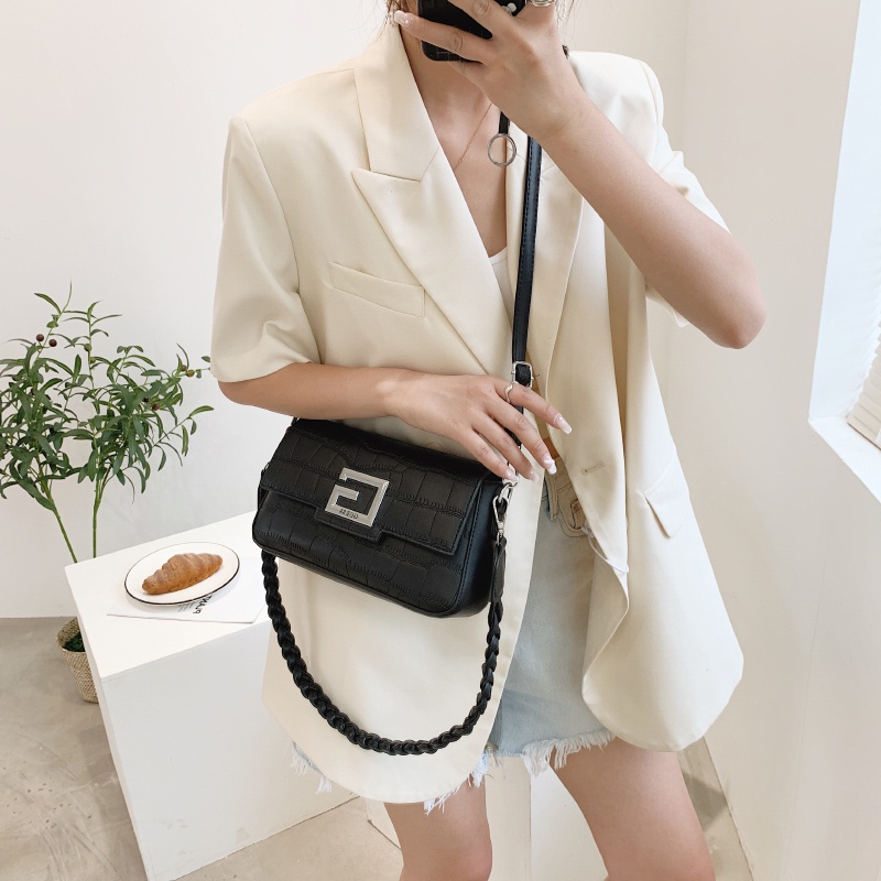 Túi Đeo Chéo Da pu Hình Vuông Nhỏ Thêu Họa Tiết Thời Trang Cho Nữ túi nữ túi đeo chéo thời trang nữ túi da túi đeo chéo thời trang túi đeo thời trang nữ túi chéo túi thời trang nữ