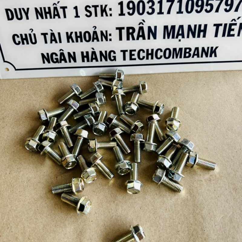 Ốc 8 li 2 phân đầu số 10
