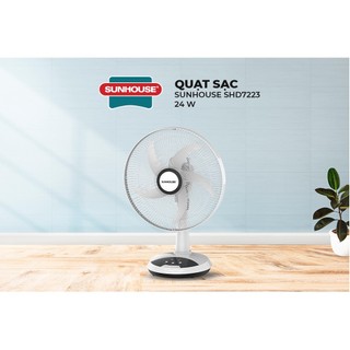 Quạt sạc SUNHOUSE SHD7223