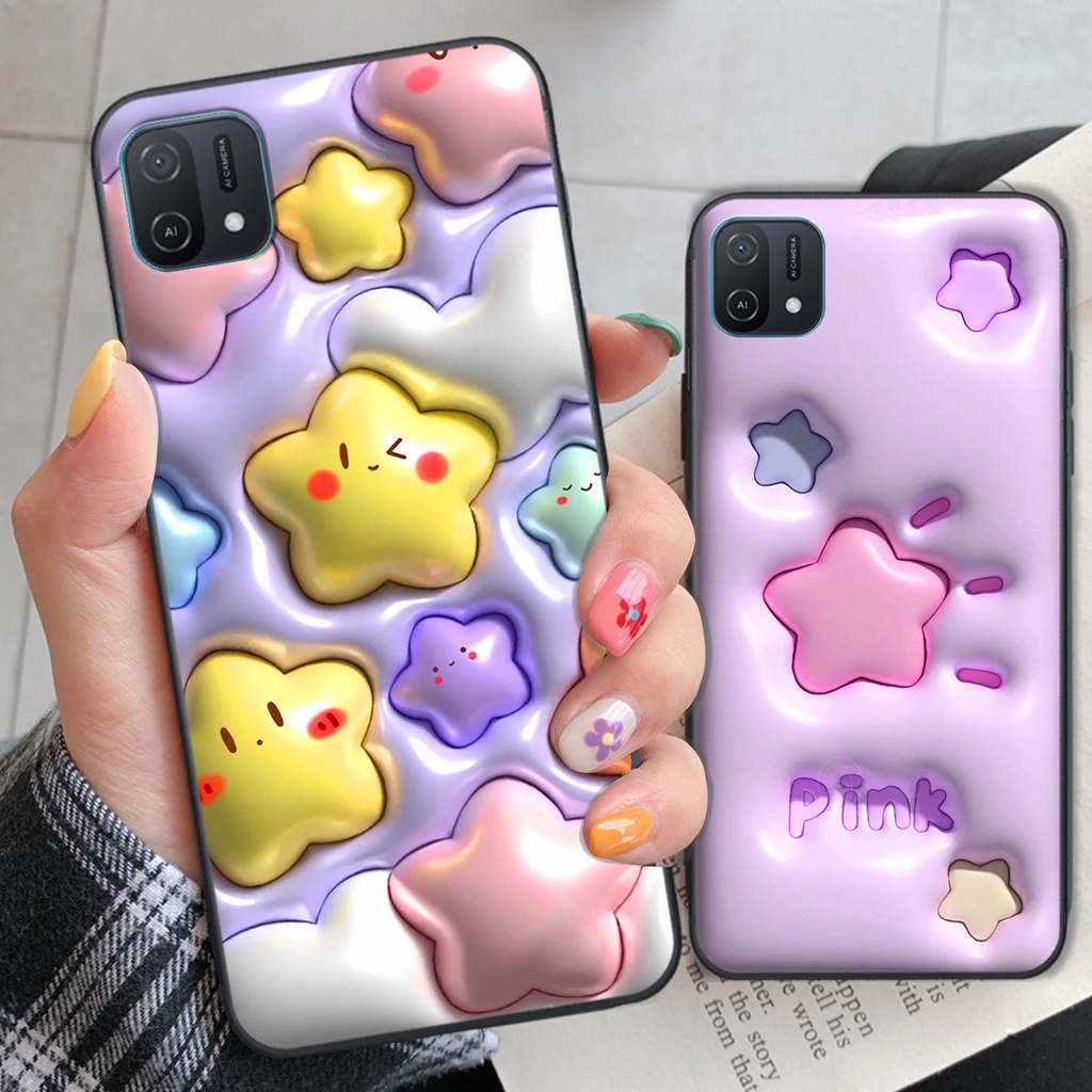 Ốp Oppo A16k in phẳng hiệu ứng 3D giả nổi siêu thật, cực xinh, cá tính