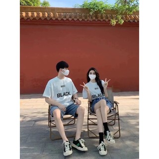 [ ORDER CHINA ] ÁO ĐÔI BLACK WHITE