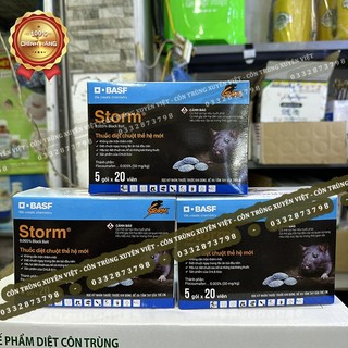 Thuốc diệt chuột sinh học STORM - hộp 5 gói