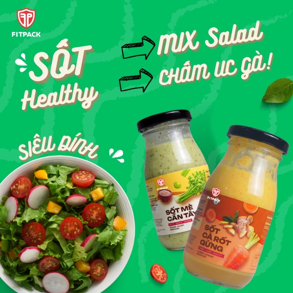 Sốt salad Fitpack 200ml