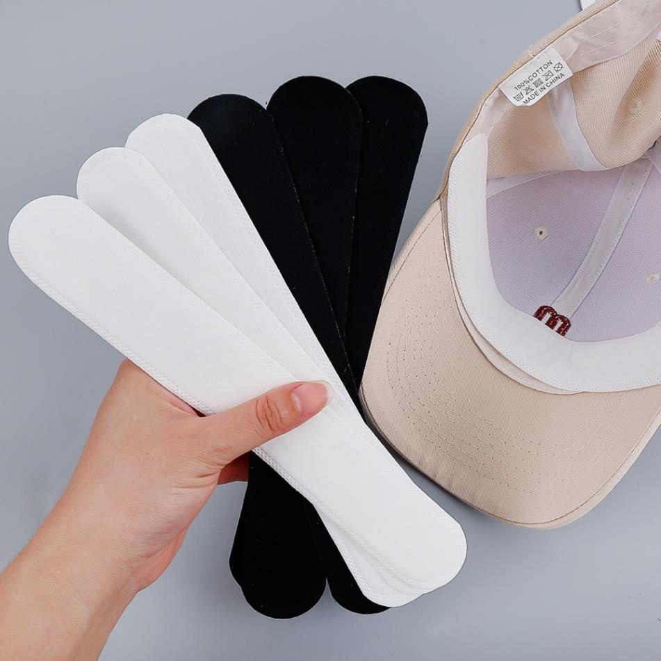 Set 10 Miếng Dán Chống Mồ Hôi Dùng Một Lần Cho Nón, Áo Sơ Mi, Cổ Áo Chống Bụi Bẩn Và Mồ Hôi