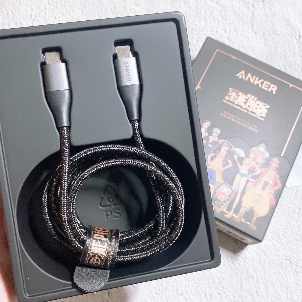 Cáp sạc Anker One Piece type C to C 60W 3A Powerline II+ dài 1.2 mét - A9540 | Bảo hành 12 tháng