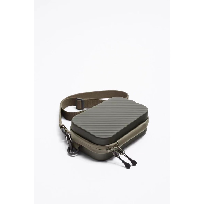 Túi Đeo Chéo Zara Dáng Vuông Nhỏ Thời Trang 2023 Cho Nam