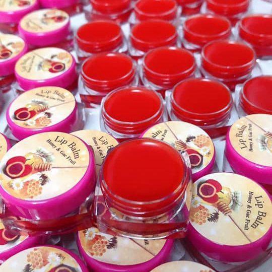 Dưỡng kích màu môi  Son dưỡng đỏ tươi từ gấc triết xuất từ thiên nhiên sau xăm-5g