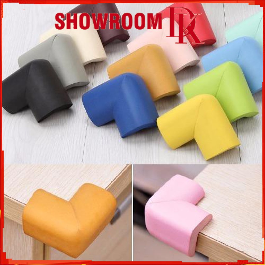 Bịt góc bàn, bọc cạnh bàn kính, cạnh tủ vuông bằng silicon an toàn cho bé SHOWROM ĐĂNG KHUYÊN