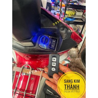 Bộ khóa smartkey honda ab mẫu slock 3 nút ổ khóa smk honda chính hãng