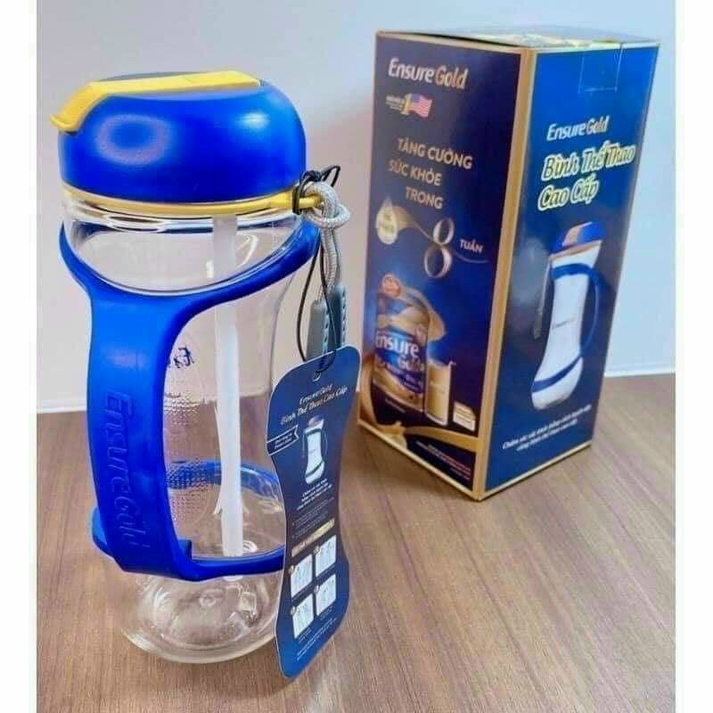 Bình uống nước cho bé tiểu học có ống hút tiện lợi 300ml