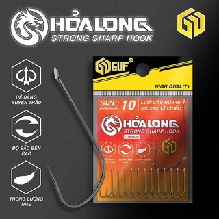 Phụ kiện câu cá - lưỡi câu guf hỏa long