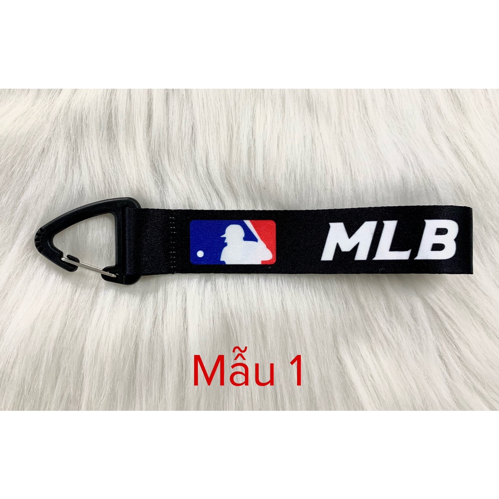 Dây móc khóa in logo Thương Hiệu 2.5cm móc tam giác, Dây Sneaker/ Dây đeo phụ kiện