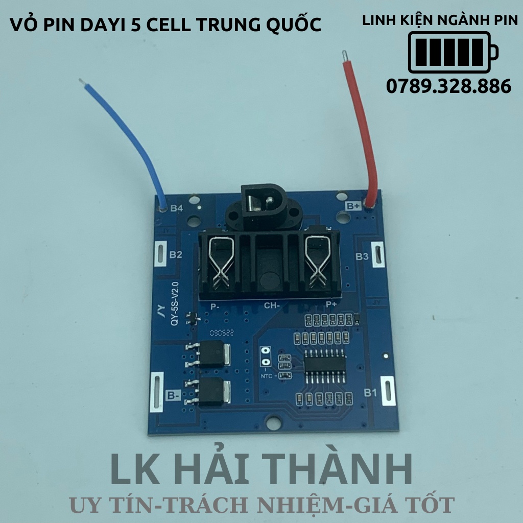 Vỏ mạch pin Rakuten trung quốc 5s1p 5cell 18650 18v