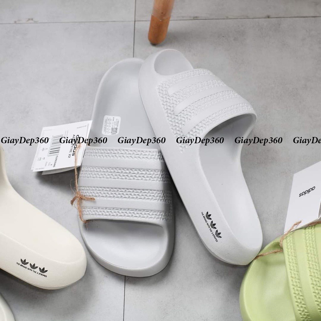 Dép đúc quai ngang adjdas Ayoon  nguyên khối,dép đúc nam nữ cao câp ful box