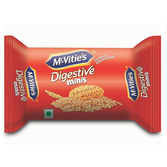 Bánh quy lúa mì nguyên cám McVitie's Digestive Mini 32.5g, 78.4g