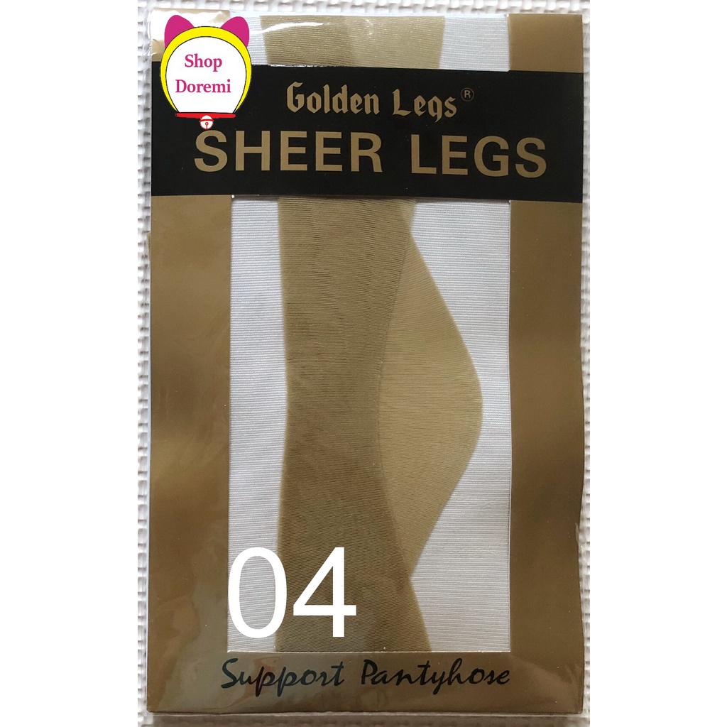 Vớ quần, quần tất Golden Legs Sheer Support Thái Lan- có hình thật