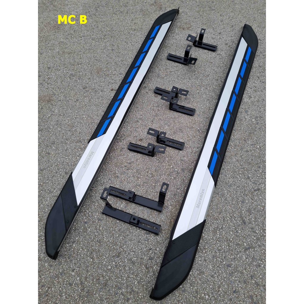 Bậc lên xuống Hyundai SANTAFE 2022 . Mẫu cao cấp MCB - Xanh