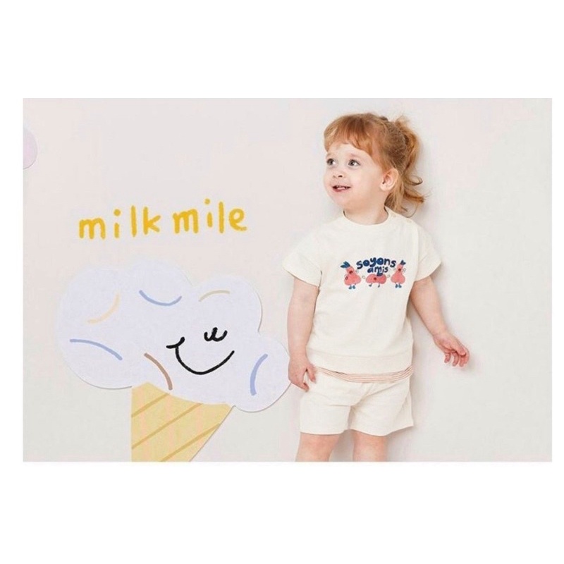 Bộ MilkMile xuất Hàn bé trai/bé gái