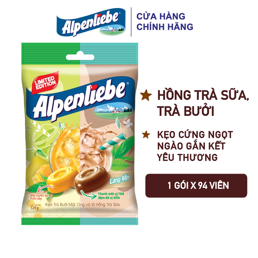 Kẹo cứng Alpenliebe nhiều hương (Gói to)