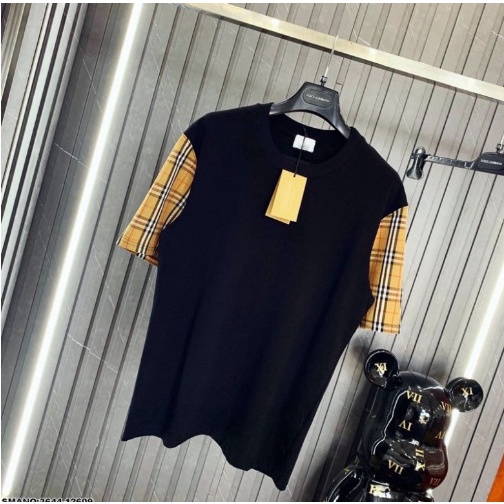 Áo Phông Tay Kẻ Vàng BBR cho Nam Nữ Unisex - Áo Phông Nam BBR Siêu Hot