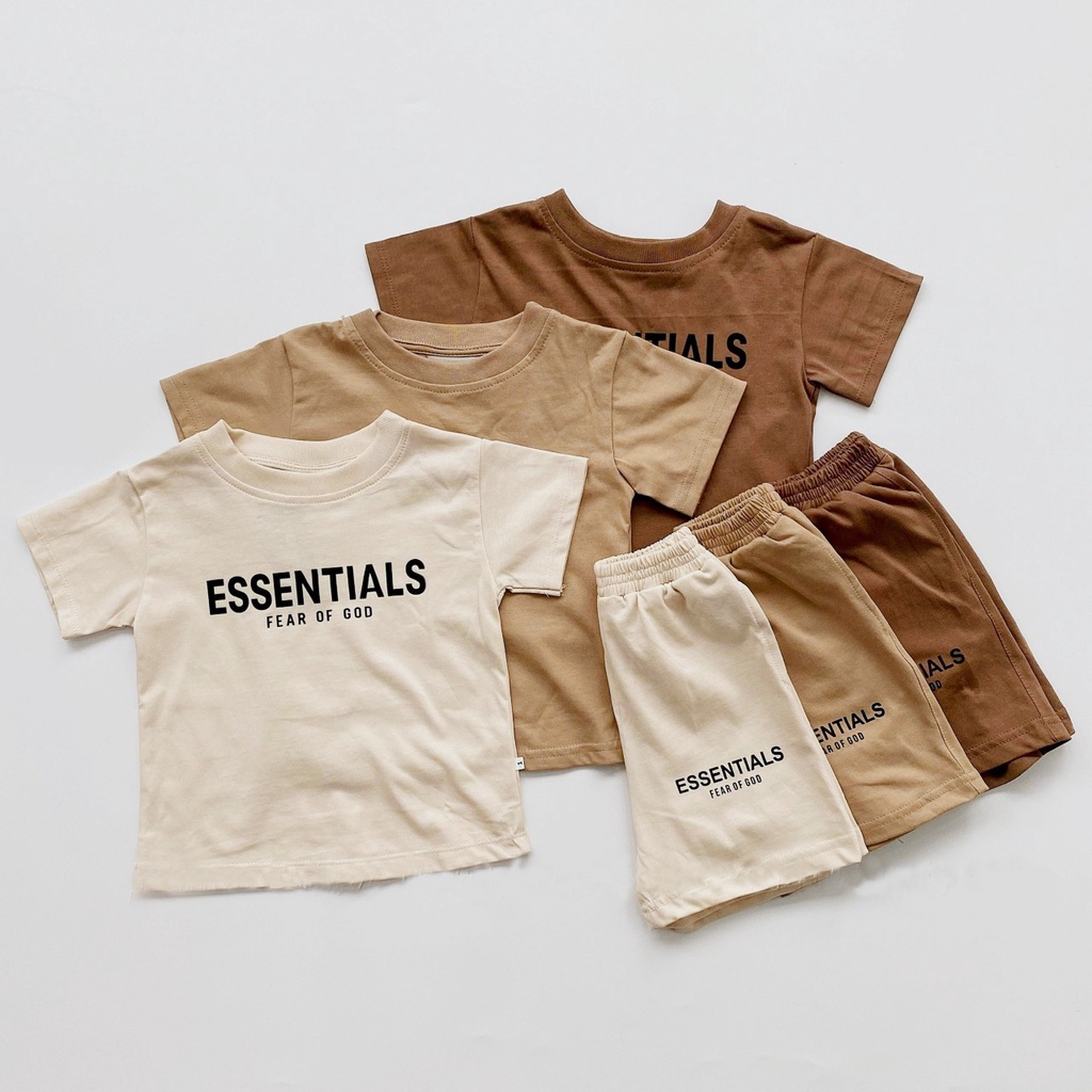 🌱SET BỘ QUẦN ÁO 𝐄𝐒𝐒𝐄𝐍𝐓𝐈𝐀𝐋𝐒 CHO BÉ ĐI CHƠI, ĐI HỌC
