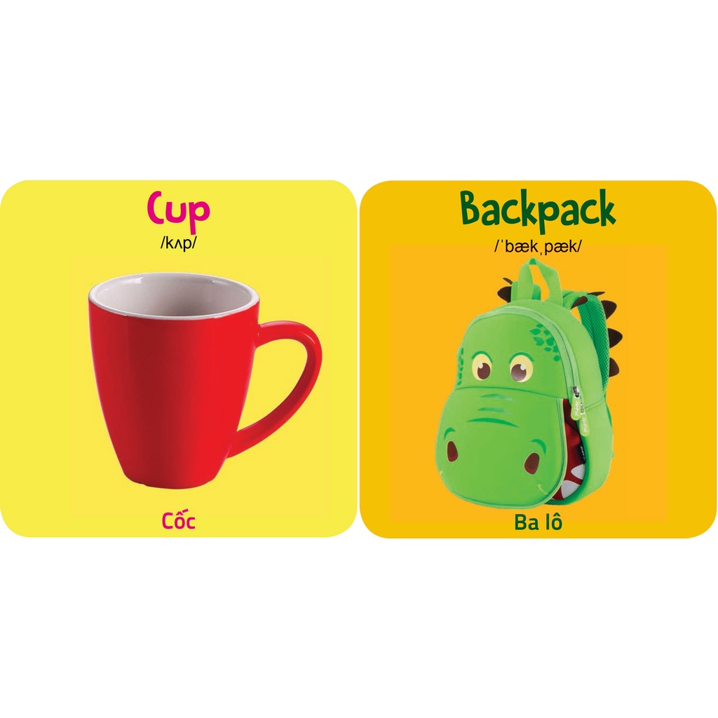 MY FIRST PICTURE BOOK - Bộ bìa cứng Thư viện hình ảnh đầu tiên cho bé, nhận biết Thế Giới xung quanh