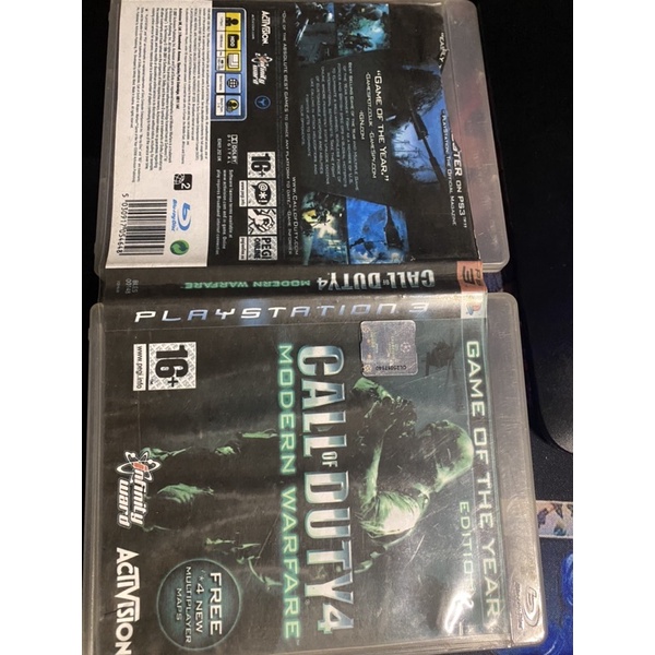 Combo 5 đĩa game PS3 Call of duty seria.