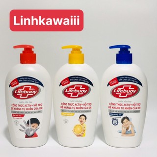 Nước rửa tay Lifebuoy Bảo vệ khỏi vi khuẩn 450gr (Chai)