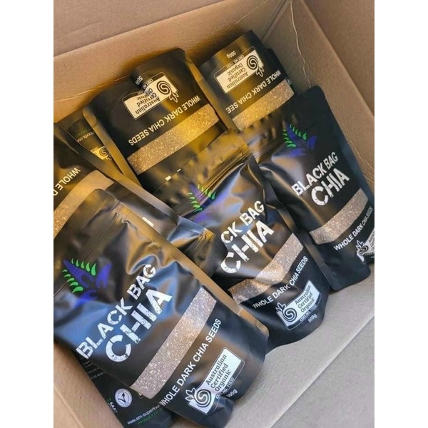 Hạt Chia Úc BLACK BAG CHIA 500gr