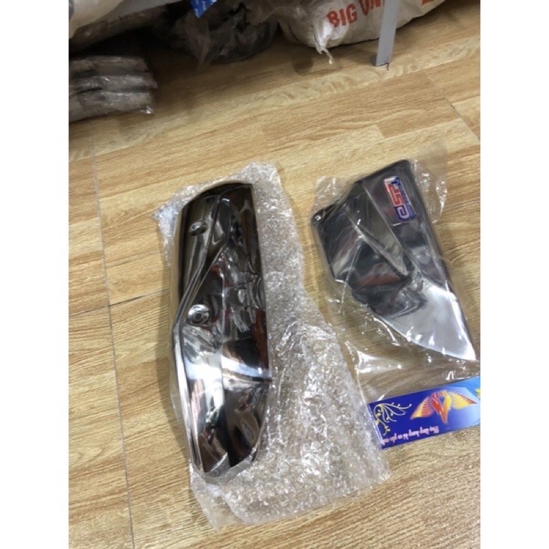 Giá trọn bộ 2 món ốp xe LEAD 21-22 (Ốp bầu gió (pô e )+Ốp pô ) cao cấp giá rẻ