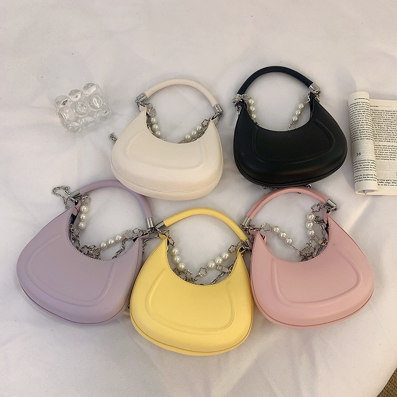 Túi Đeo Chéo , Cầm Tay Màu Trơn Thời Trang Hàn Quốc