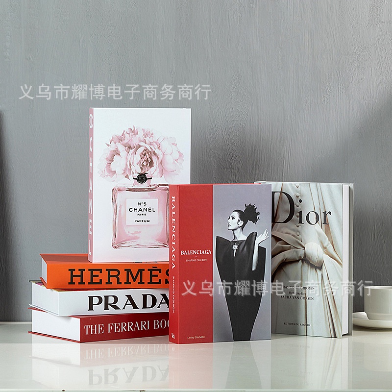 Mô hình sách giả trang trí,bìa sách mô hình decor bàn làm việc, phụ kiện chụp ảnh