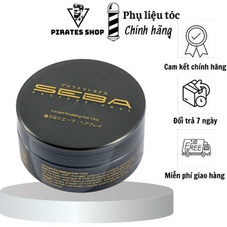 Sáp vuốt tóc nam tạo kiểu SEBA JAPAN Giữ nếp phồng cho tóc mềm cứng wax keo gel