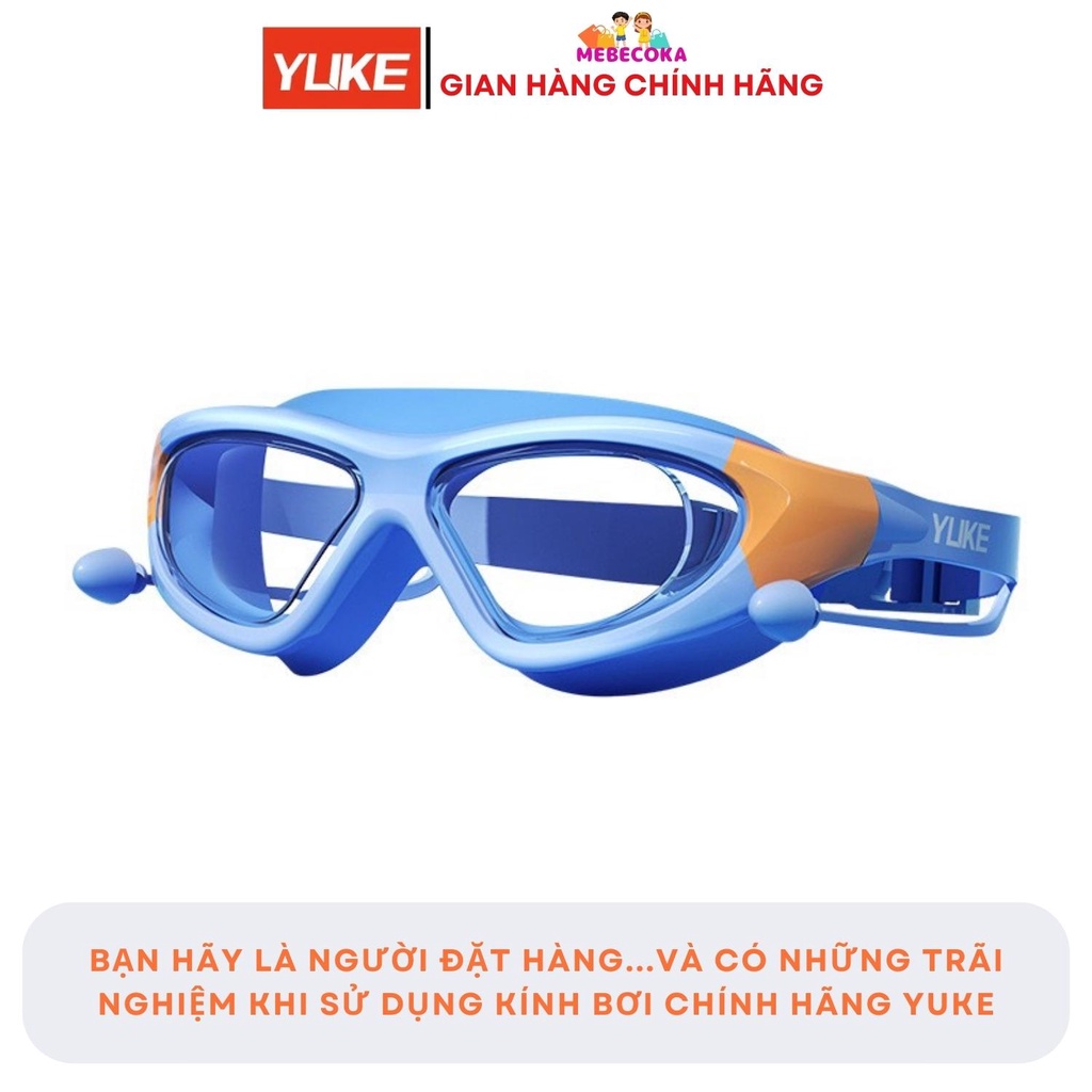 Kính bơi trẻ em cao cấp chống lóa, chống tia UV cho bé trai bé gái từ 3 đến 15 tuổi siêu dễ thương
