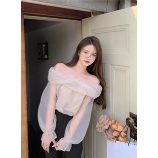 - CÓ SẴN- Ảnh thật áo trễ vai vải voan mềm mịn xinh xắn