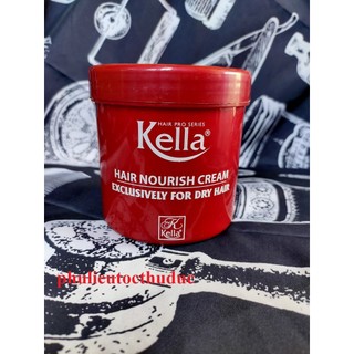 Hấp dầu kella hủ màu đỏ 500ml